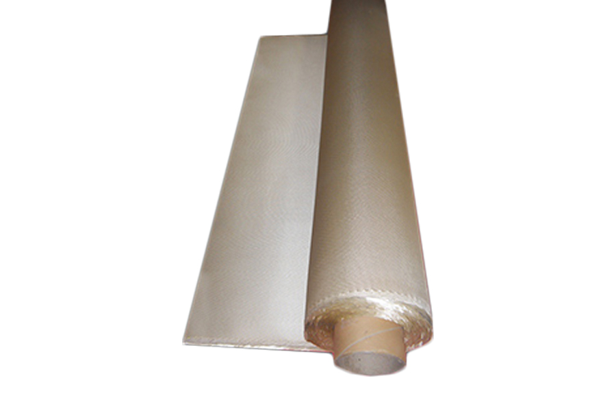 High temperature fireproof and insulation medium silicon fiberglass fabric