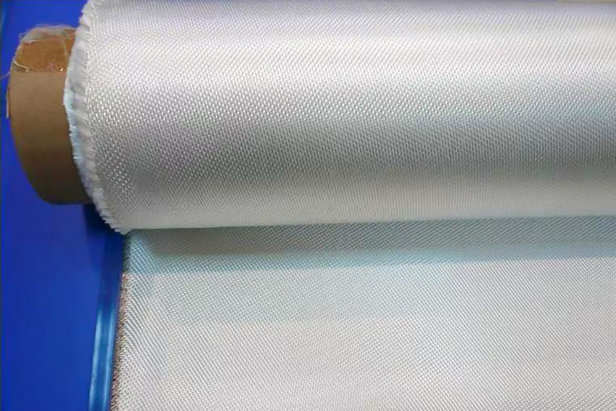High temperature fireproof and insulation medium silicon fiberglass fabric