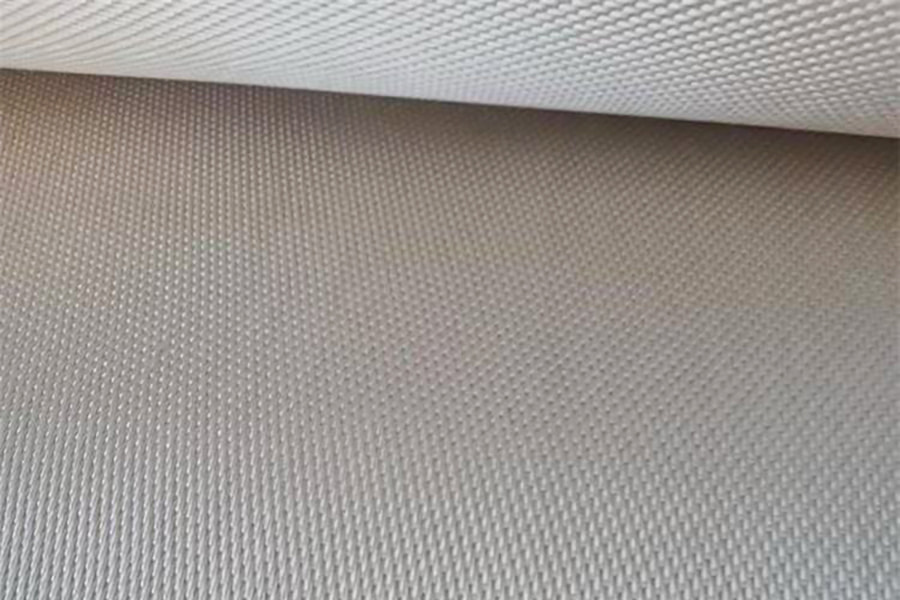 High temperature fireproof and insulation medium silicon fiberglass fabric