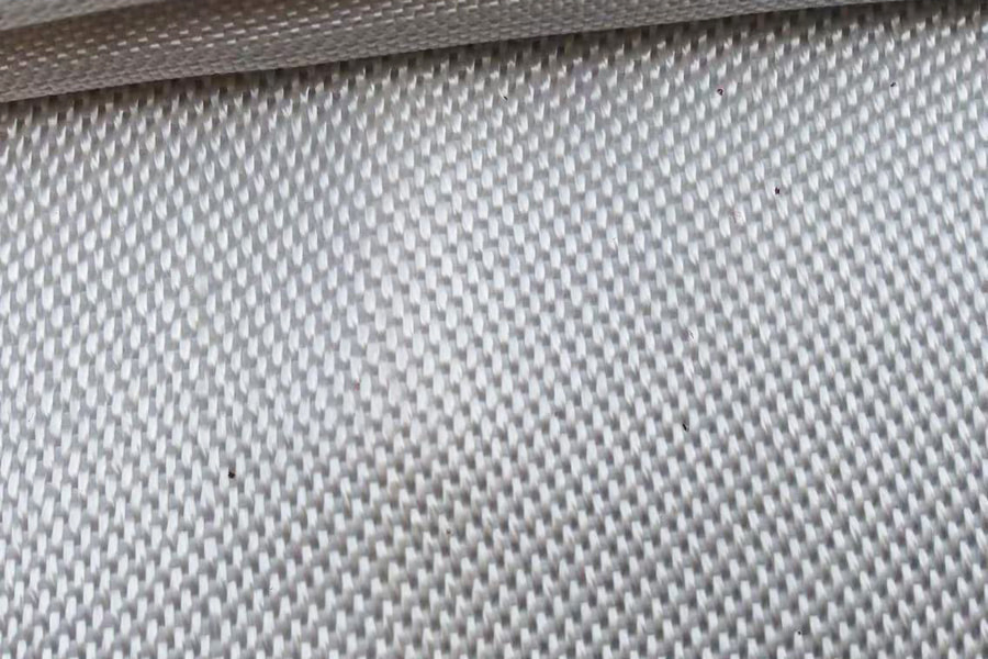 High temperature fireproof and insulation medium silicon fiberglass fabric