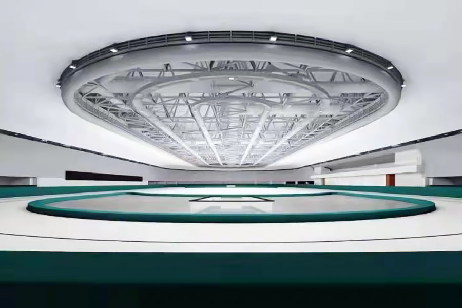 Durable UV-resistant sunshade PTFE membrane