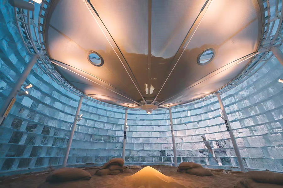 Chemical resistant breathable industrial mesh PTFE mesh membrane