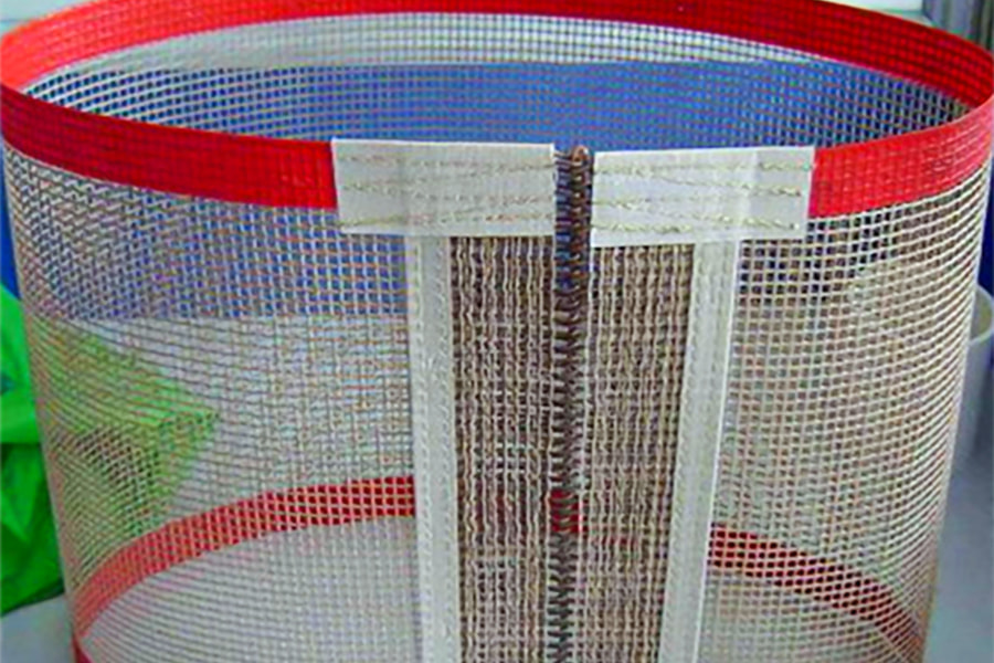 High temperature resistant PTFE mesh belt PTFE mesh conveyor belt