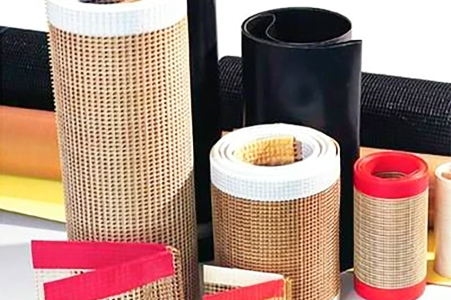 High temperature resistant PTFE mesh belt PTFE mesh conveyor belt