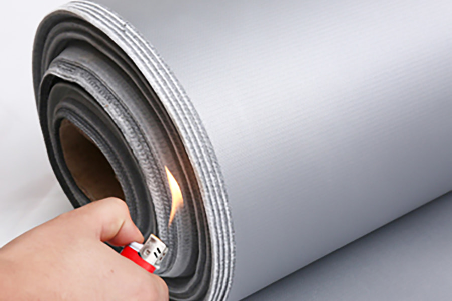 High temperature resistant, flame retardant, corrosion resistant silicone insulation fabric