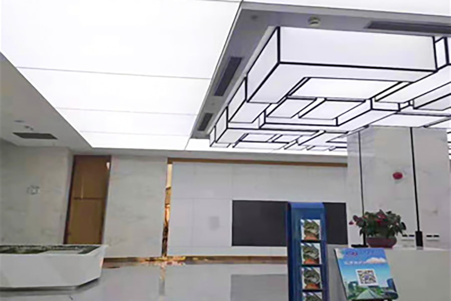 Decorative fireproof ceiling