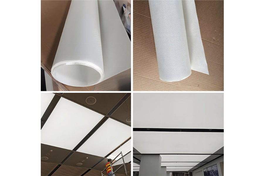 Decorative fireproof ceiling