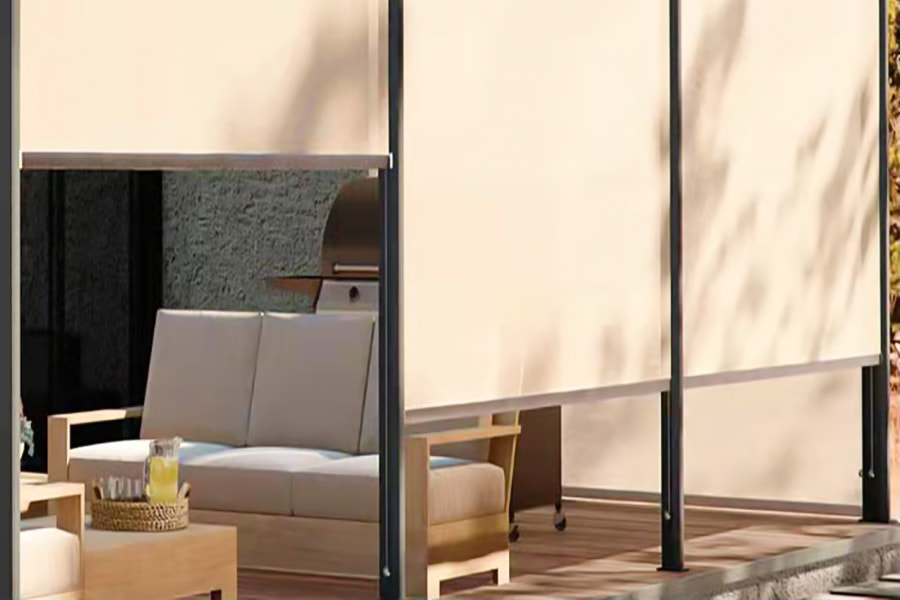 UV-resistant flexible PVC blackout fireproof curtain fabric - for home, office, public place