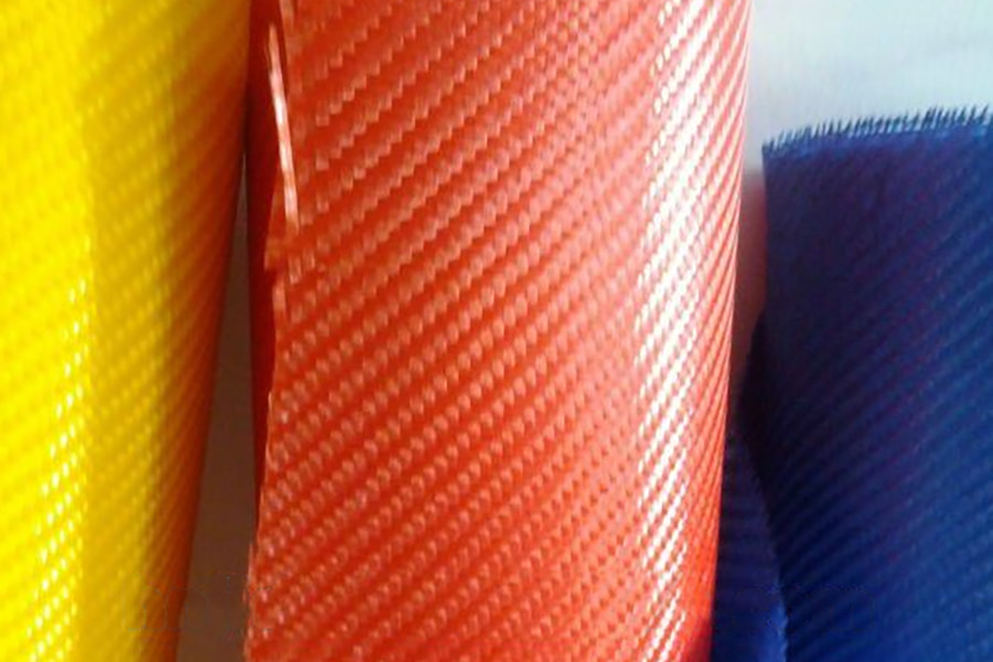 Waterproof durable industrial composite AC coated fiberglass fabric - for construction, industry