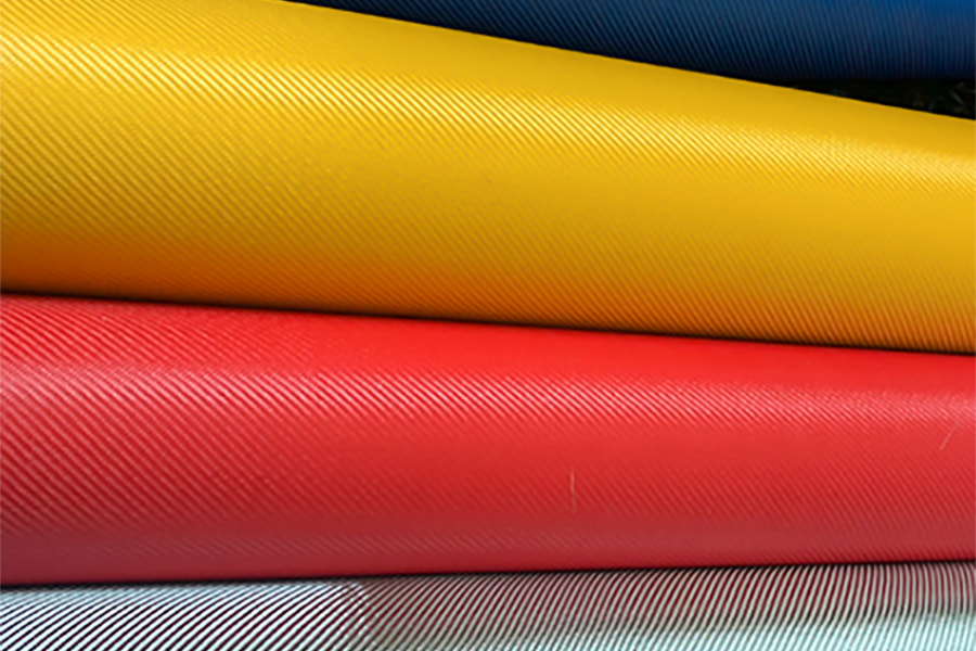 Waterproof durable industrial composite AC coated fiberglass fabric - for construction, industry