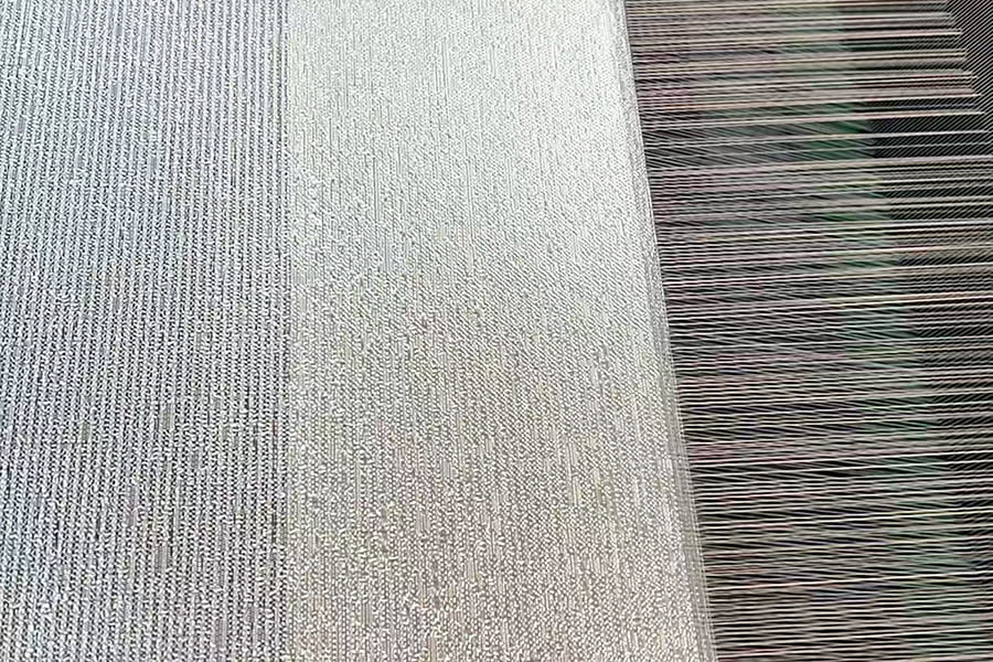 Waterproof and fireproof jacquard patterned fiberglass fabric – for wallcovering