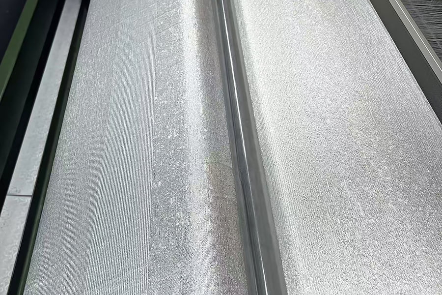 Waterproof and fireproof jacquard patterned fiberglass fabric – for wallcovering