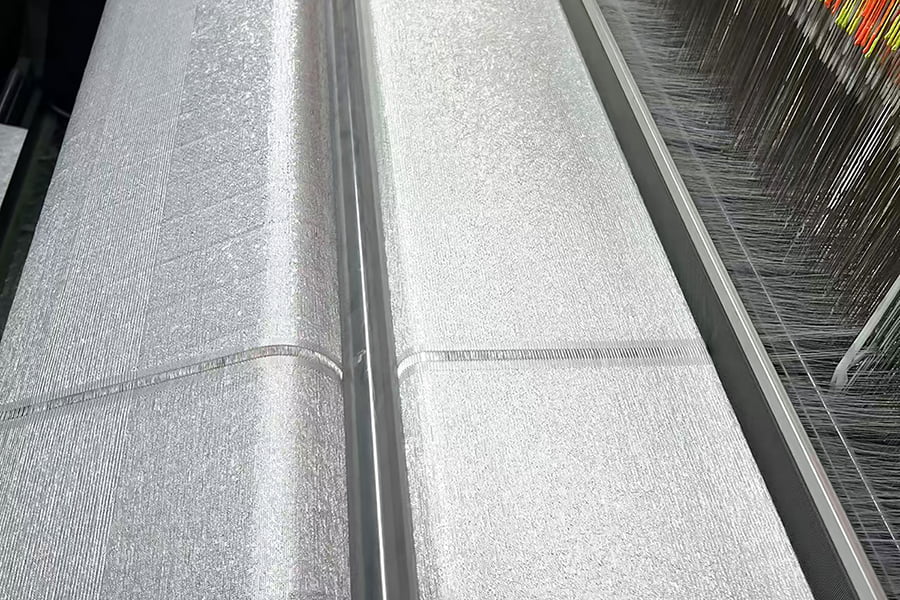 Waterproof and fireproof jacquard patterned fiberglass fabric – for wallcovering