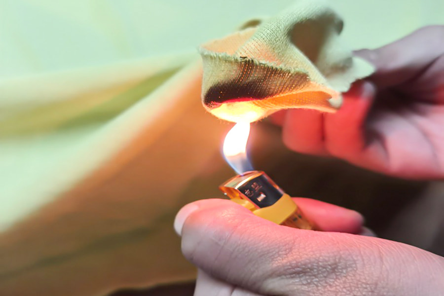 High-strength & durable fireproof aramid fabric - for flame retardant protective material