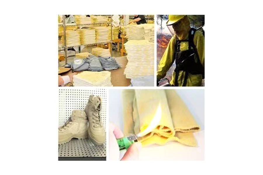 High-strength & durable fireproof aramid fabric - for flame retardant protective material
