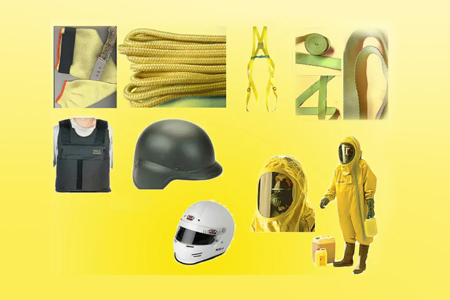 High-strength & durable fireproof aramid fabric - for flame retardant protective material