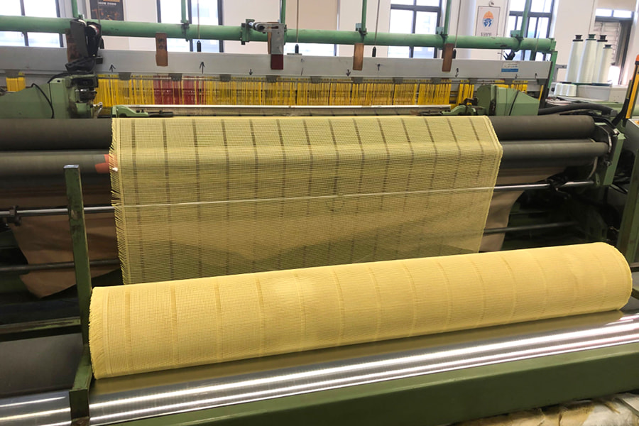 High-strength aramid reinforced Mesh  – for composite basic materials