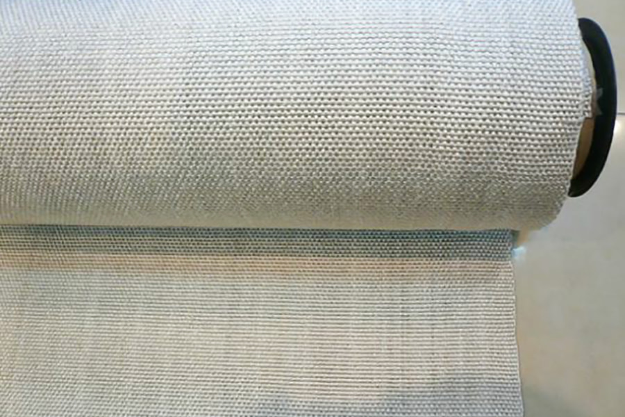 Heat resistant fireproof flame retardant high silica fiberglass fabric
